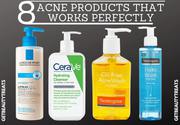 8 Acne Products that Works Properly || getbeautytreats