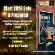 New Year Electrical Safety Check — $50 OFF | Albany,  Troy 